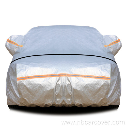 Customized sizes stretch resistant car cover for sedan